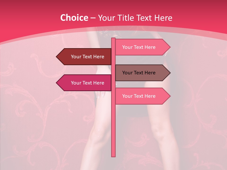 Per On Chair Itting PowerPoint Template