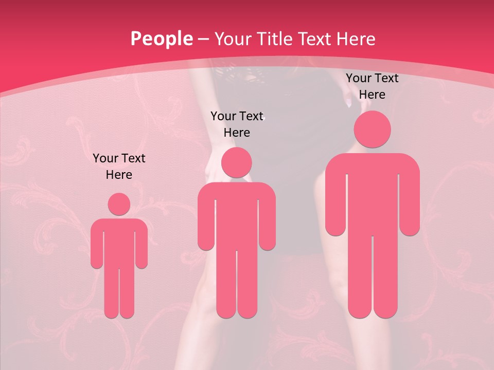 Per On Chair Itting PowerPoint Template