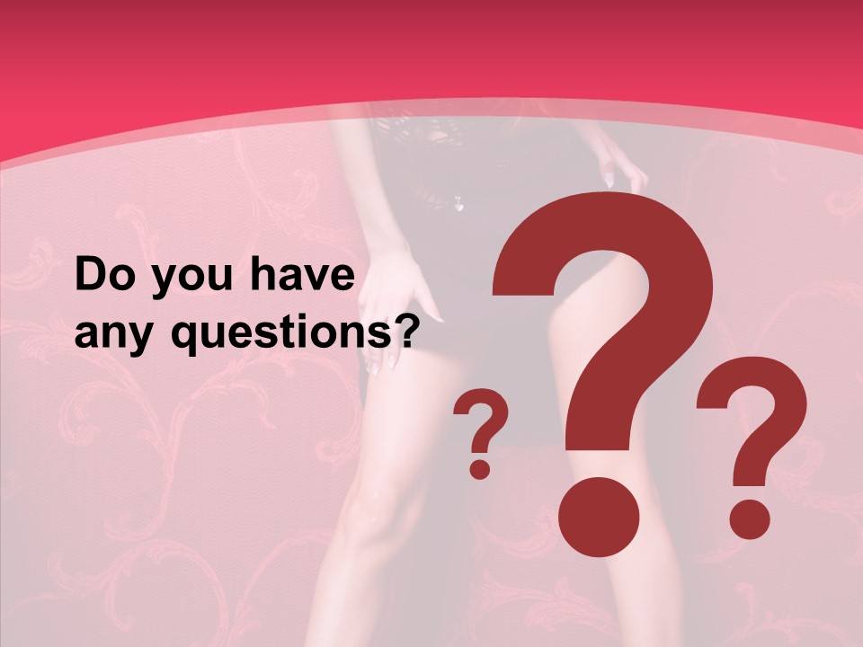 Per On Chair Itting PowerPoint Template
