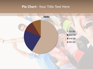 People Whitening Teeth PowerPoint Template