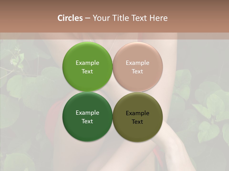 Adolescence Sensuality Pensive PowerPoint Template