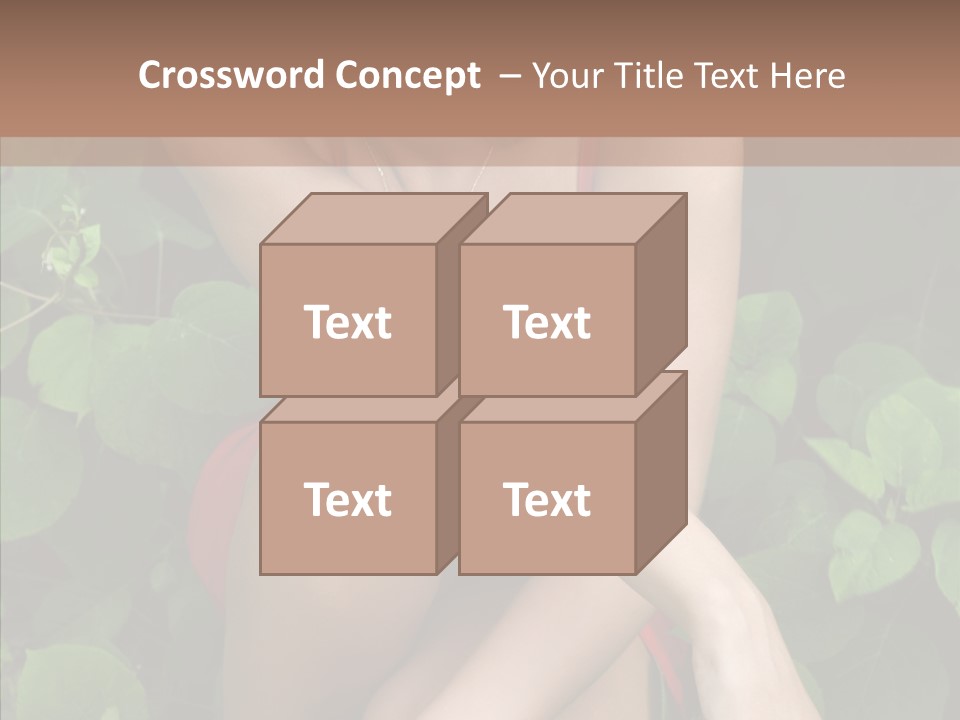 Adolescence Sensuality Pensive PowerPoint Template