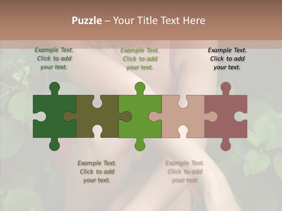 Adolescence Sensuality Pensive PowerPoint Template