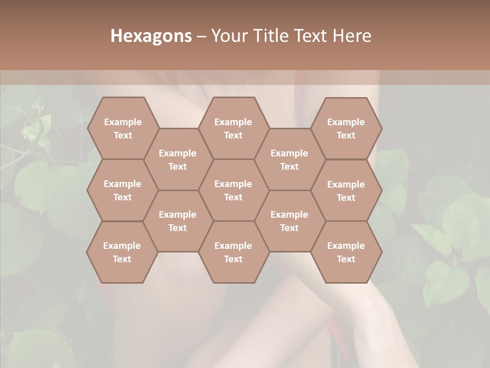 Adolescence Sensuality Pensive PowerPoint Template