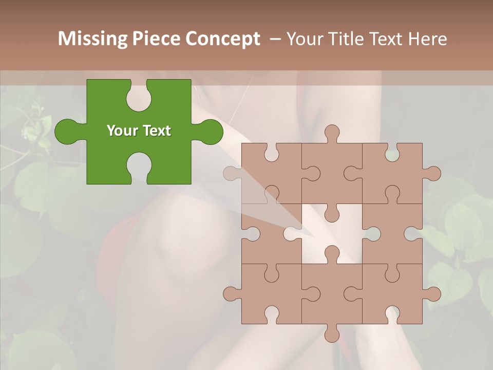 Adolescence Sensuality Pensive PowerPoint Template