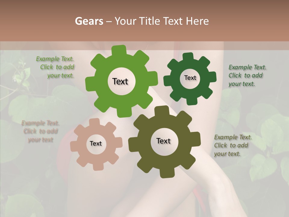 Adolescence Sensuality Pensive PowerPoint Template