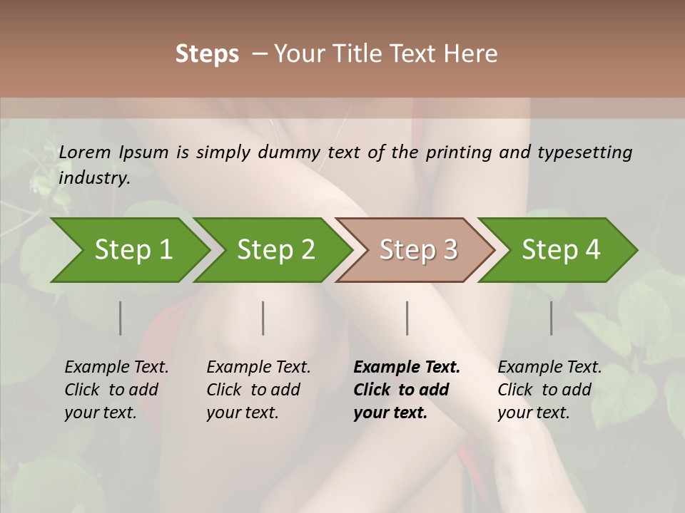 Adolescence Sensuality Pensive PowerPoint Template