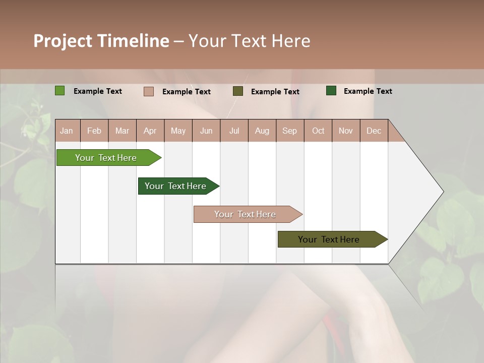 Adolescence Sensuality Pensive PowerPoint Template