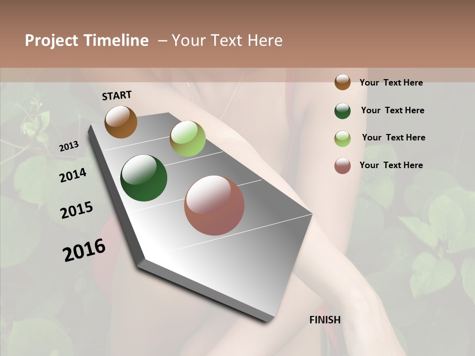 Adolescence Sensuality Pensive PowerPoint Template