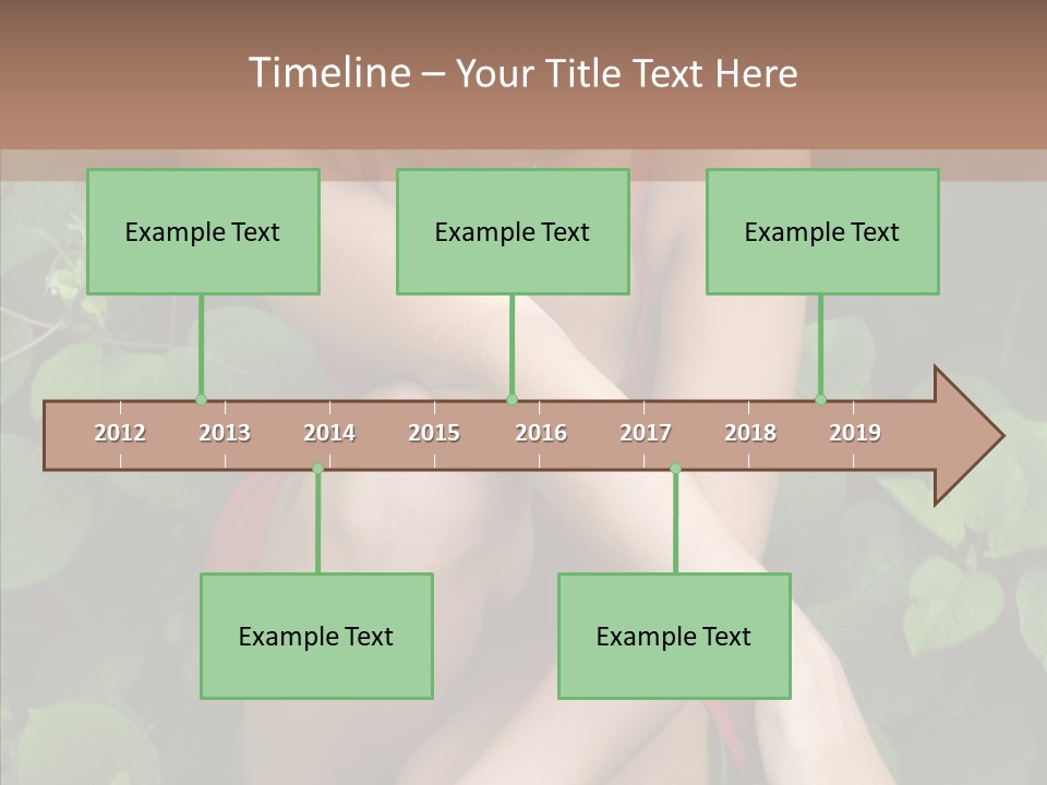 Adolescence Sensuality Pensive PowerPoint Template