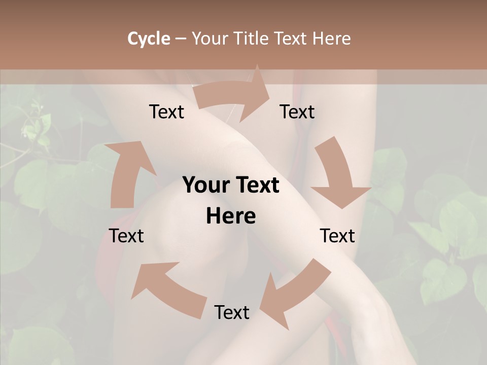 Adolescence Sensuality Pensive PowerPoint Template