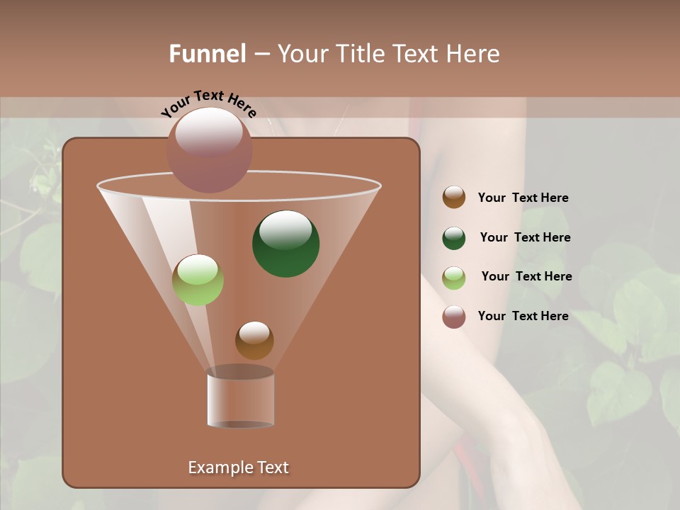 Adolescence Sensuality Pensive PowerPoint Template