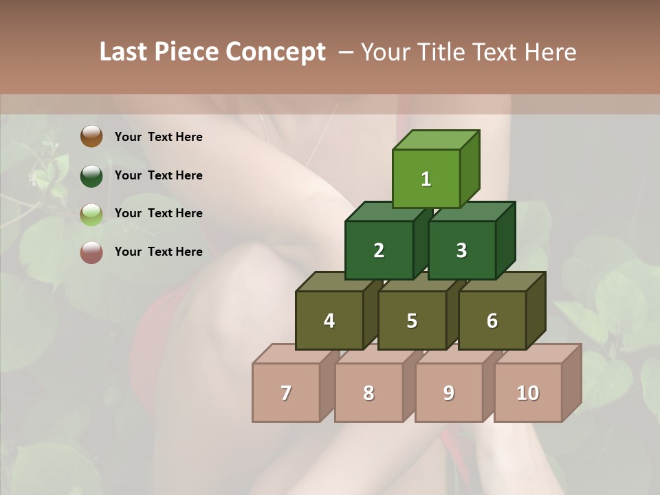 Adolescence Sensuality Pensive PowerPoint Template