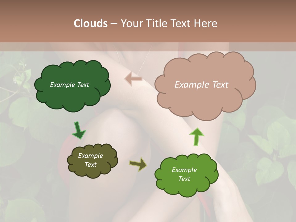 Adolescence Sensuality Pensive PowerPoint Template