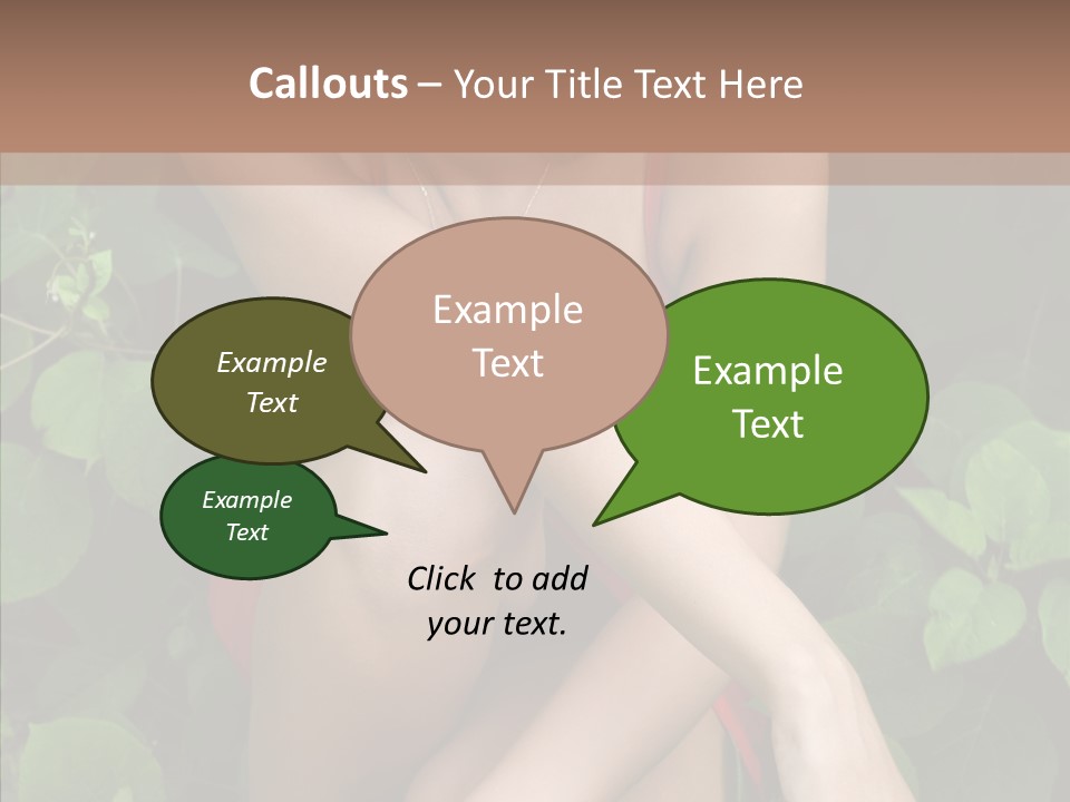 Adolescence Sensuality Pensive PowerPoint Template