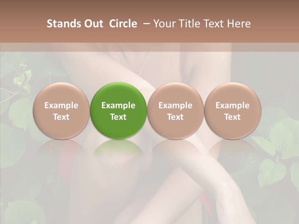 Adolescence Sensuality Pensive PowerPoint Template