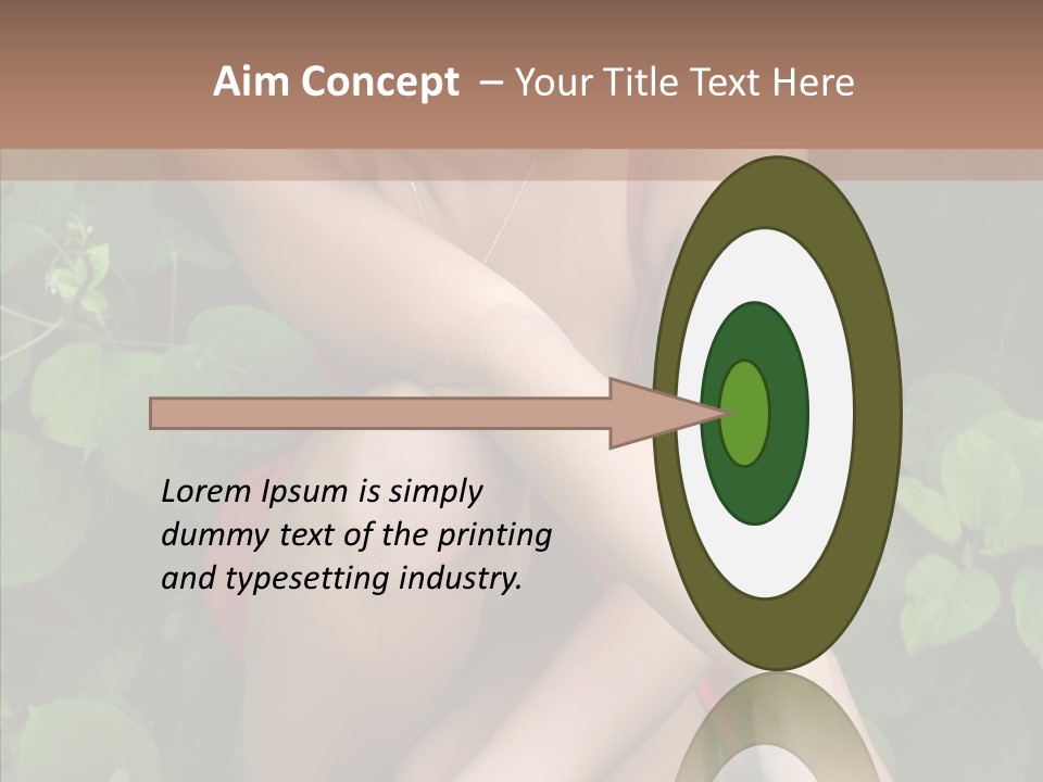 Adolescence Sensuality Pensive PowerPoint Template