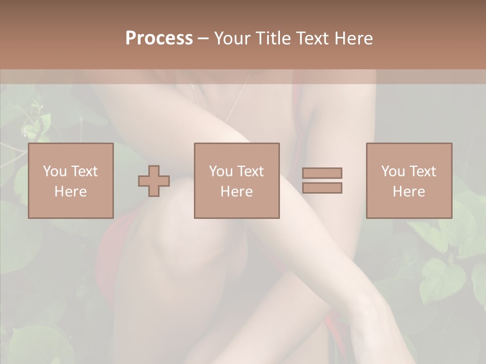 Adolescence Sensuality Pensive PowerPoint Template