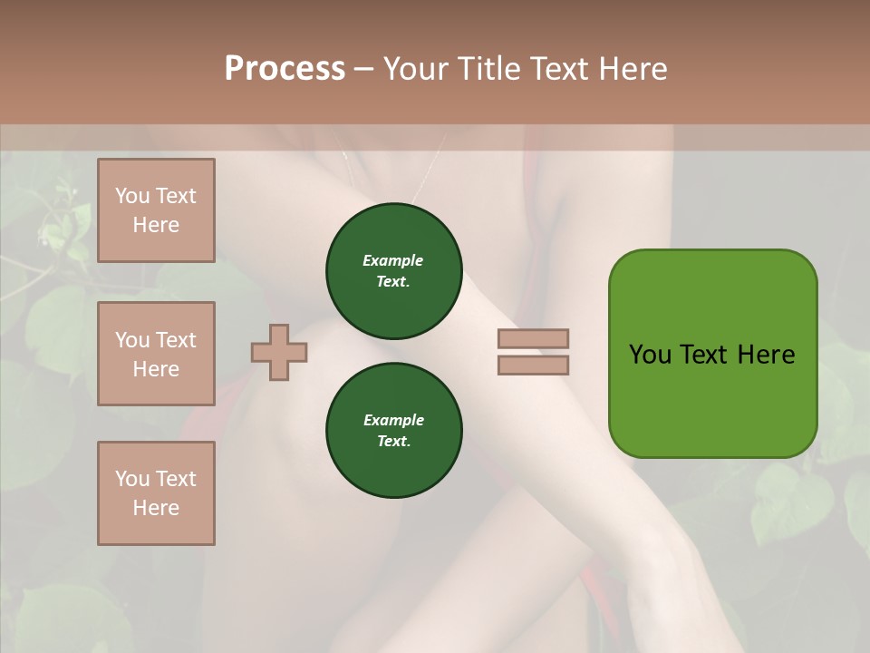 Adolescence Sensuality Pensive PowerPoint Template