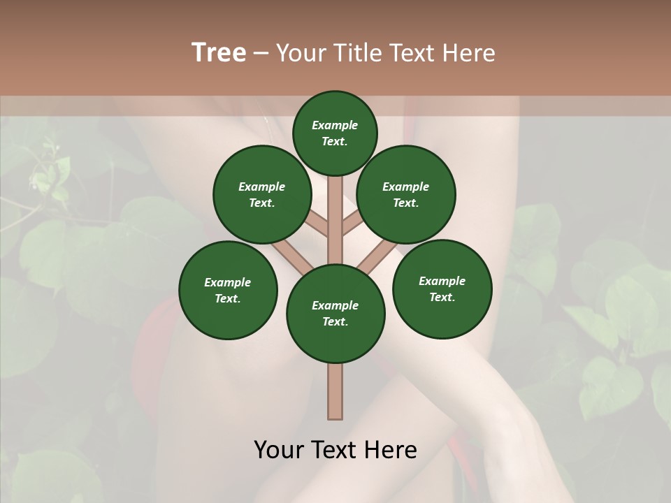 Adolescence Sensuality Pensive PowerPoint Template