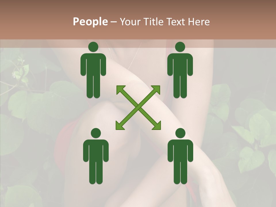 Adolescence Sensuality Pensive PowerPoint Template