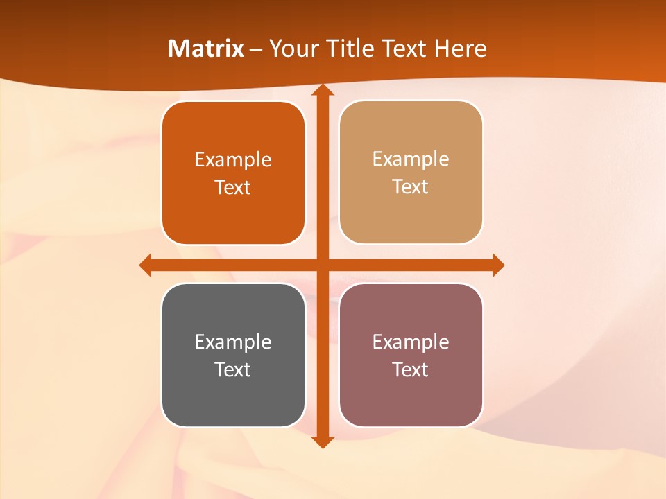 Human Girls Fashion PowerPoint Template