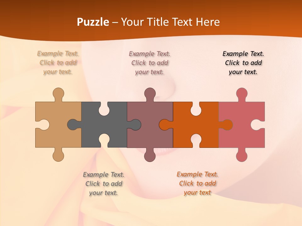 Human Girls Fashion PowerPoint Template