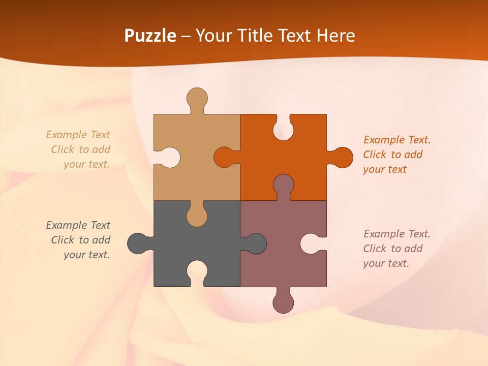 Human Girls Fashion PowerPoint Template