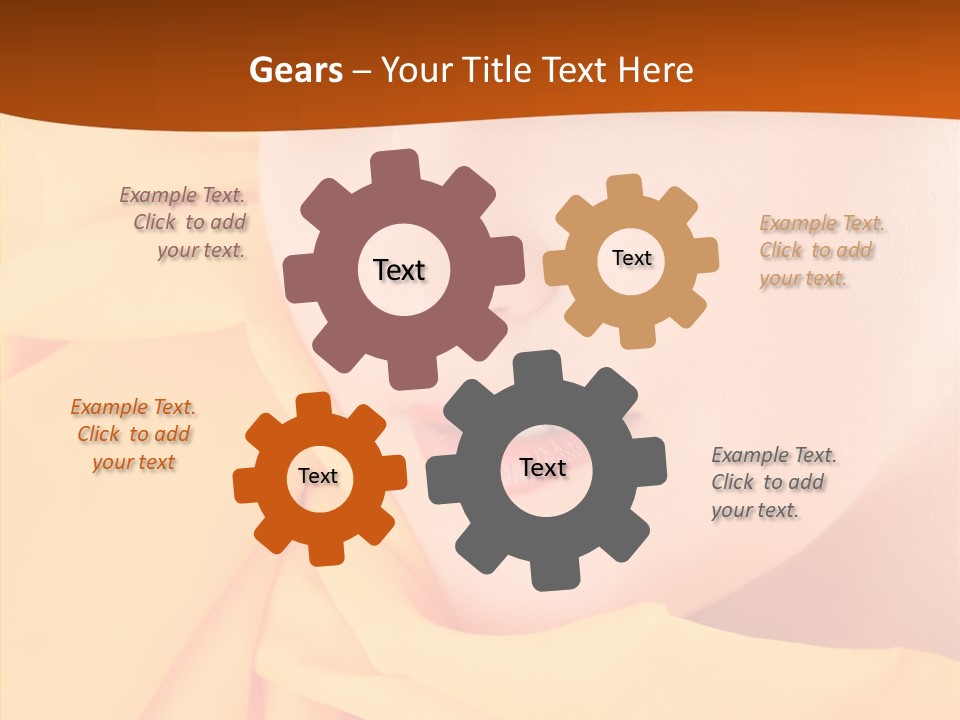 Human Girls Fashion PowerPoint Template