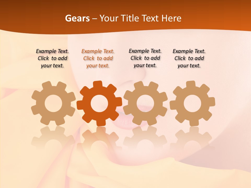 Human Girls Fashion PowerPoint Template