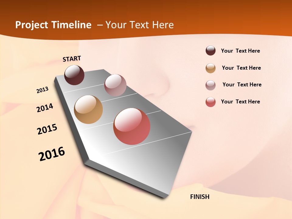 Human Girls Fashion PowerPoint Template