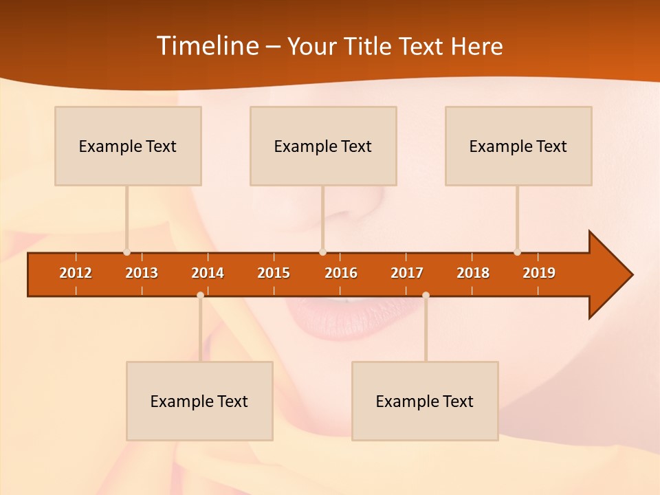 Human Girls Fashion PowerPoint Template