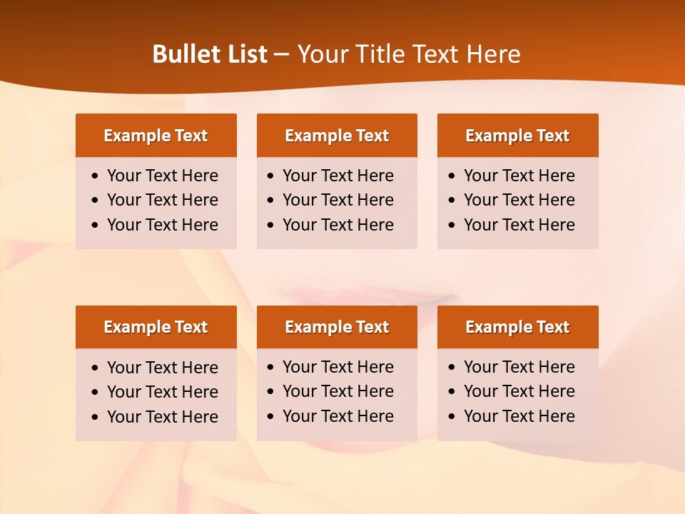 Human Girls Fashion PowerPoint Template