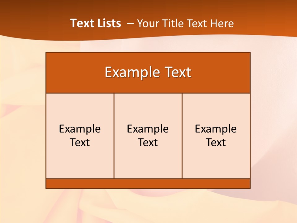 Human Girls Fashion PowerPoint Template
