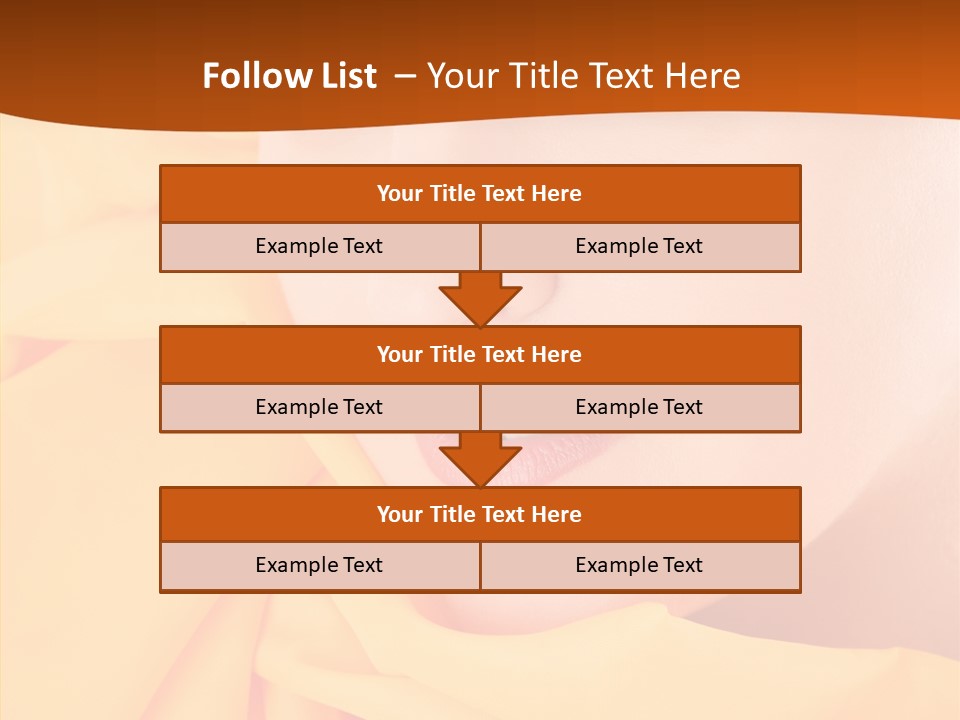 Human Girls Fashion PowerPoint Template