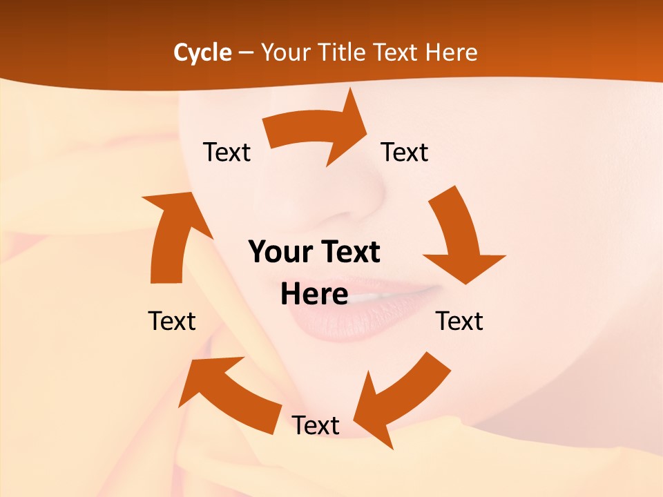 Human Girls Fashion PowerPoint Template