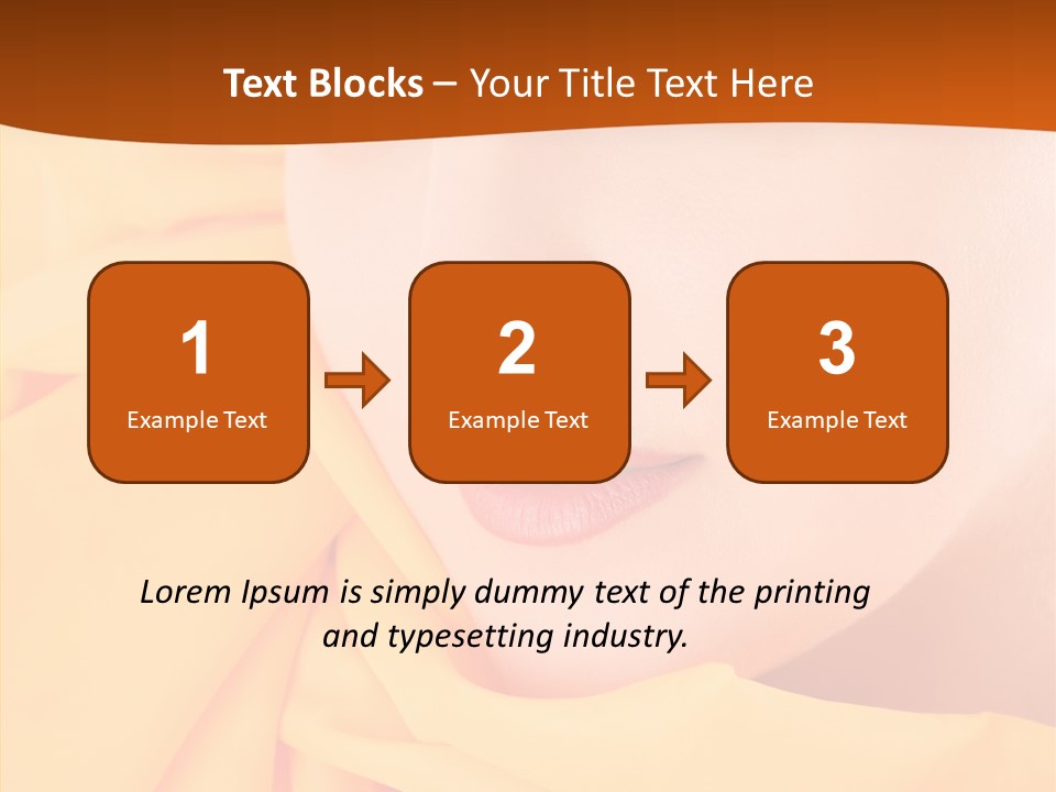 Human Girls Fashion PowerPoint Template