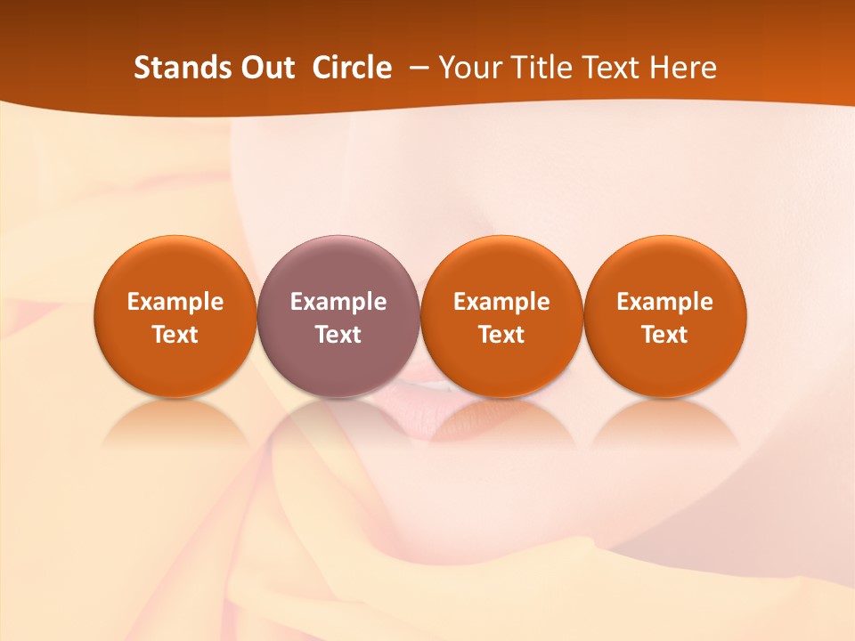 Human Girls Fashion PowerPoint Template