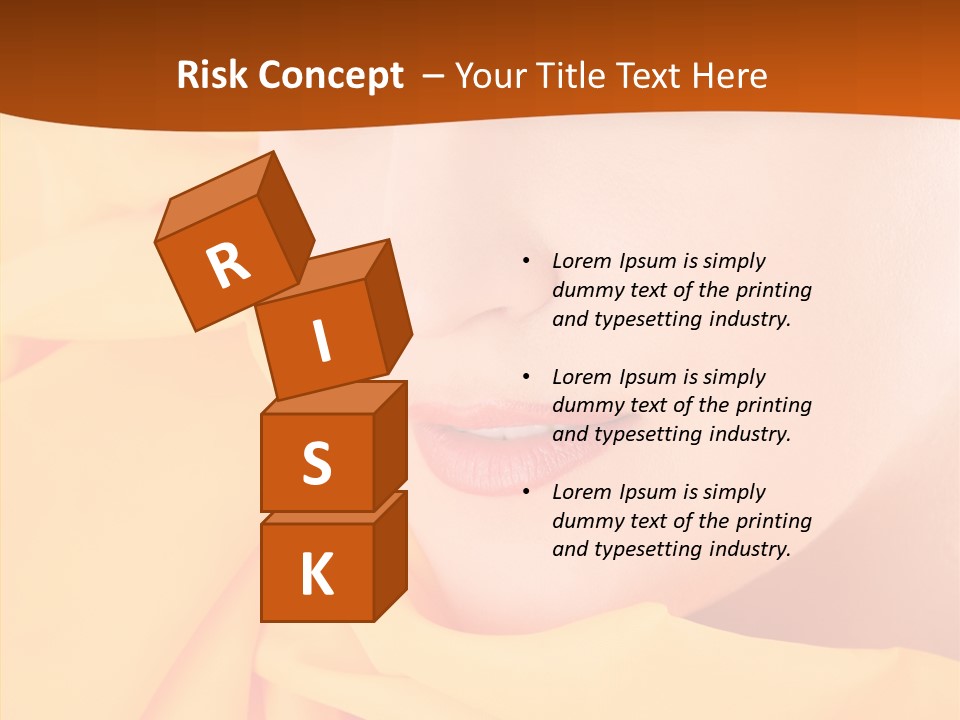 Human Girls Fashion PowerPoint Template