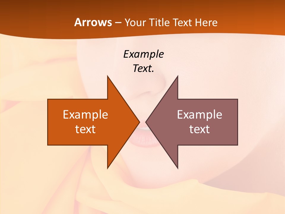 Human Girls Fashion PowerPoint Template