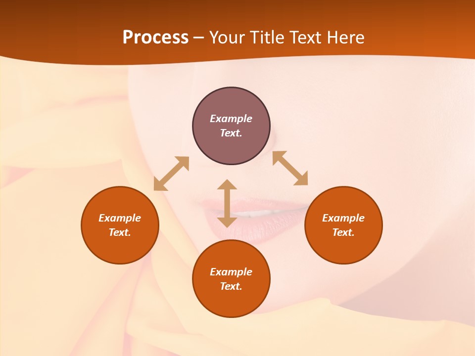 Human Girls Fashion PowerPoint Template