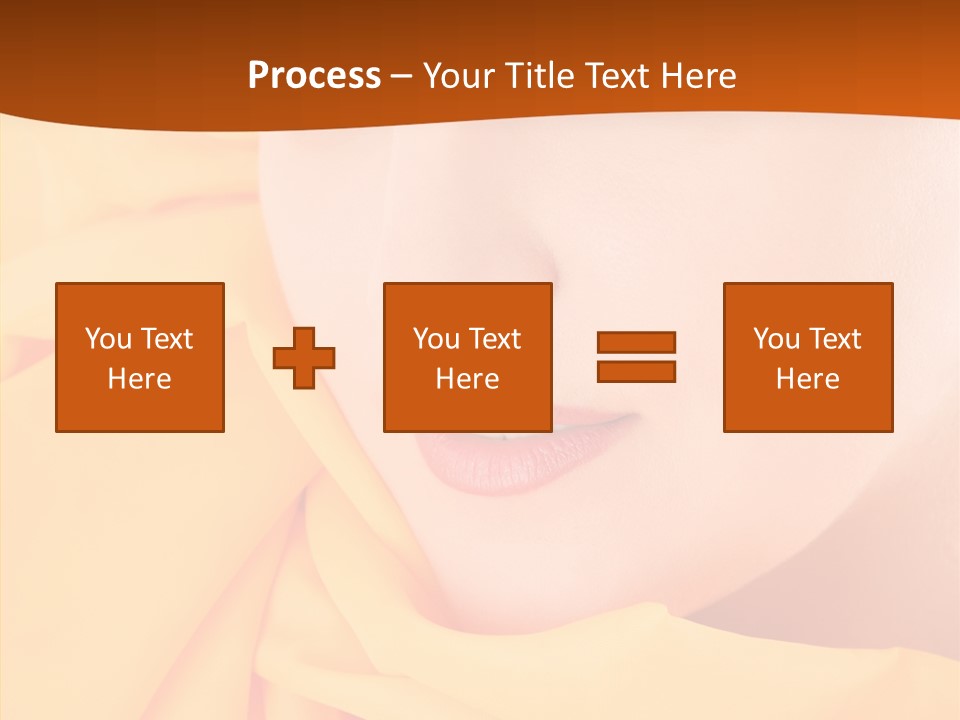 Human Girls Fashion PowerPoint Template