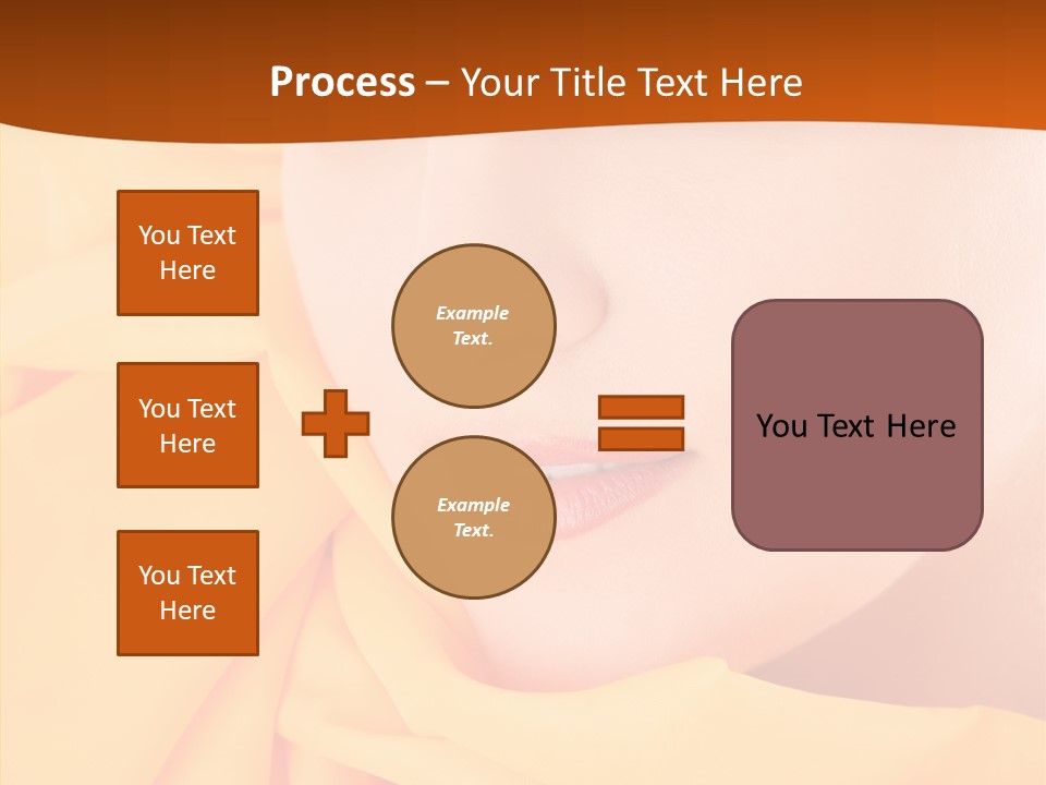 Human Girls Fashion PowerPoint Template