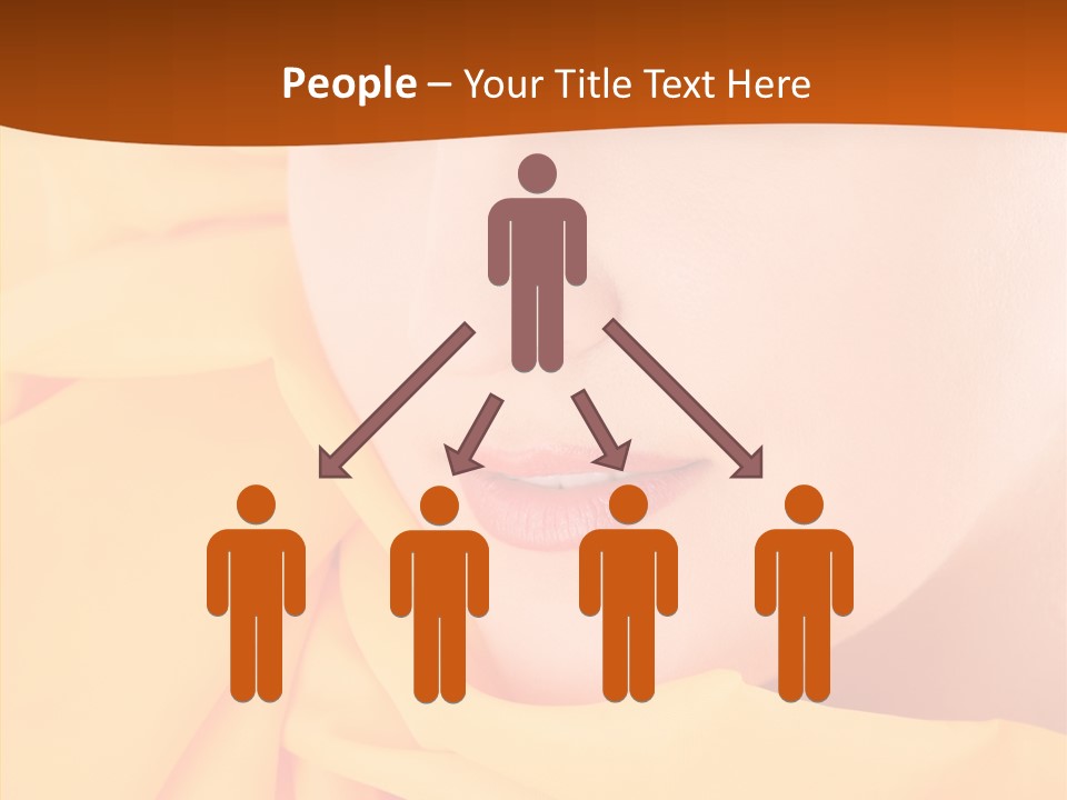 Human Girls Fashion PowerPoint Template