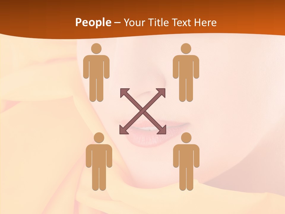 Human Girls Fashion PowerPoint Template