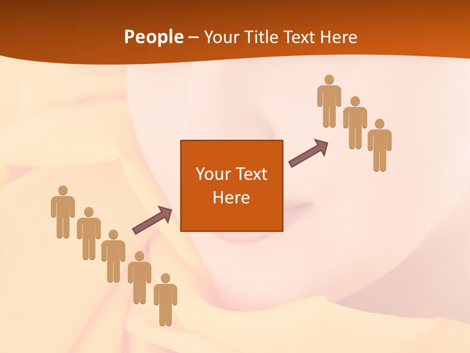 Human Girls Fashion PowerPoint Template