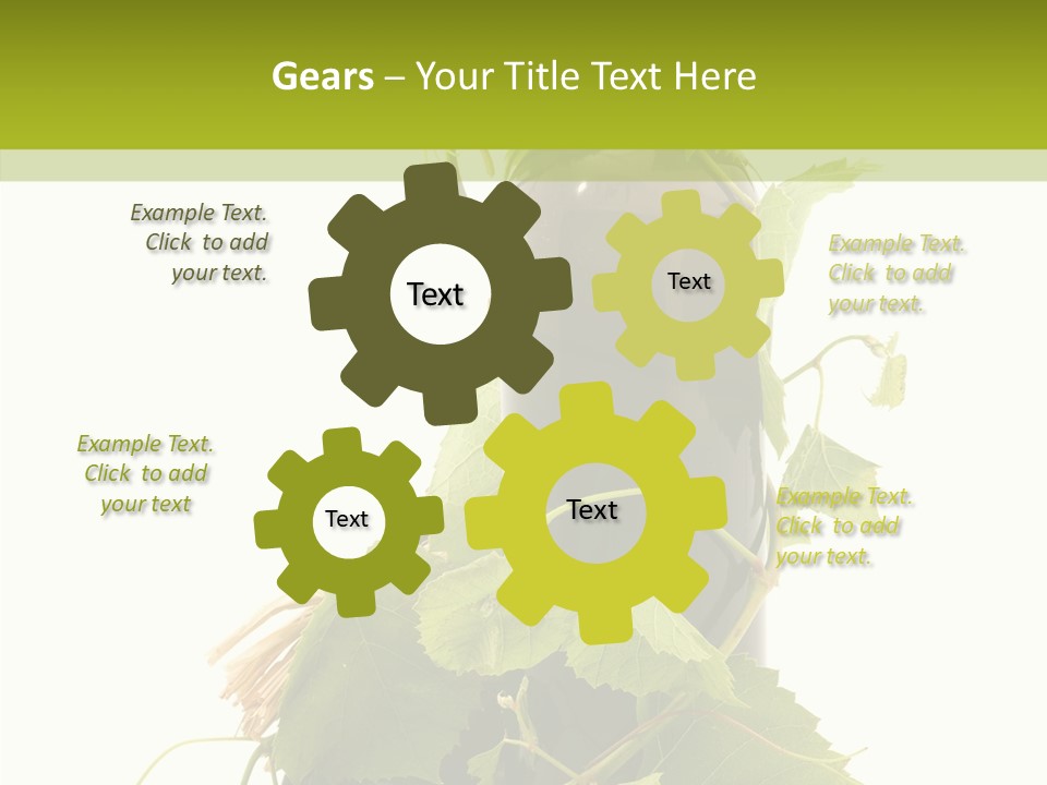 Wine Drink Harvest PowerPoint Template