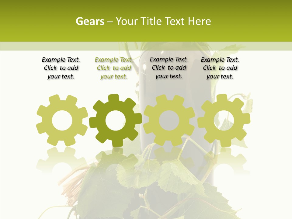 Wine Drink Harvest PowerPoint Template