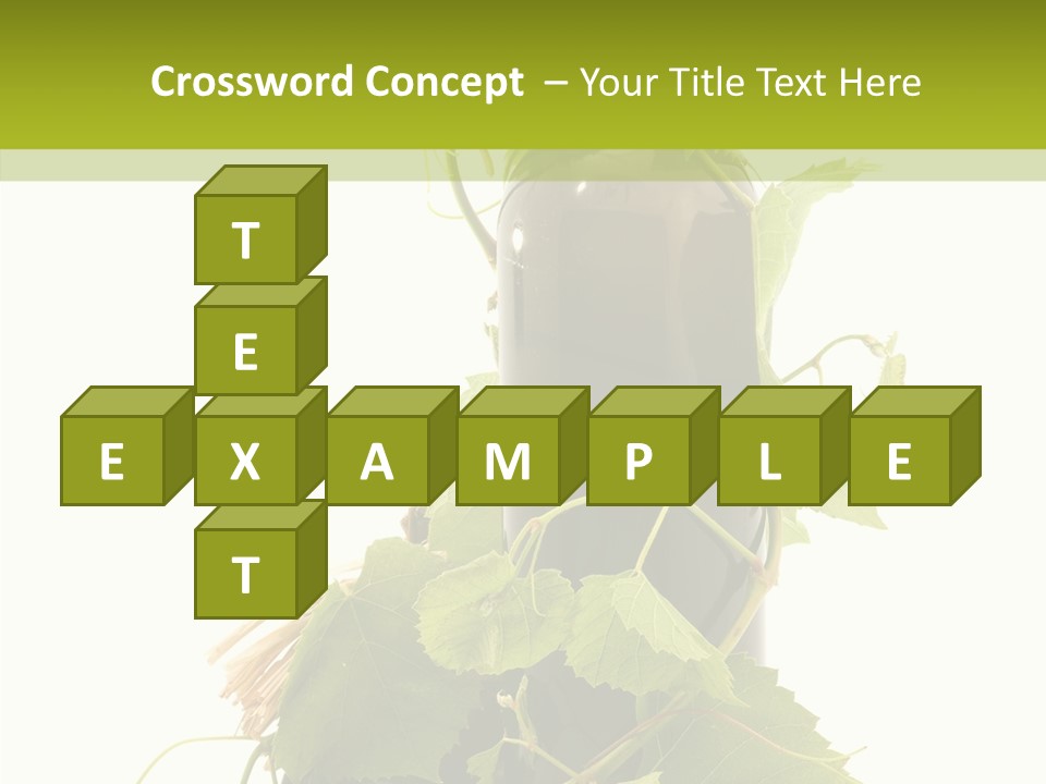 Wine Drink Harvest PowerPoint Template