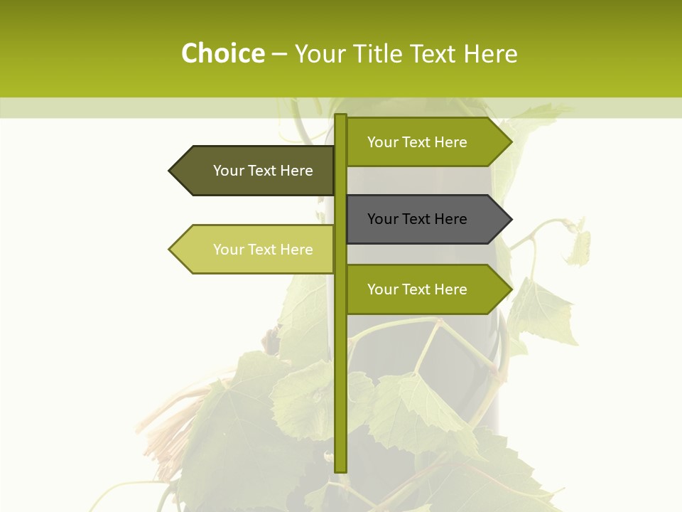 Wine Drink Harvest PowerPoint Template